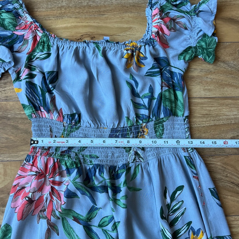Patrons of Peace Floral Maxi Prairie Cottage core Dress - Picture 9 of 10